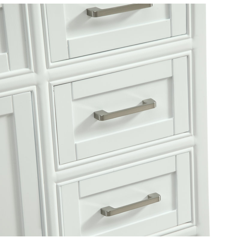 Andover Mills™ Rossi 48'' Single Bathroom Vanity with Marble Vanity Top & Reviews Wayfair Canada